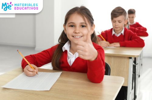 examen tipo lainitas primero primaria nina