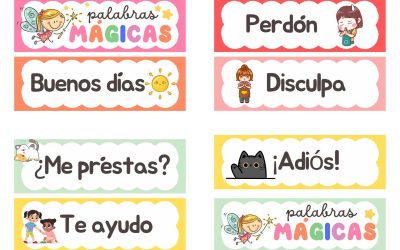 Aprendemos las Palabras Magicas